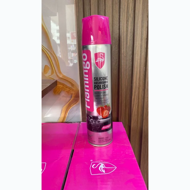 Flamingo Silicone Dashboard Polish - Strawberry