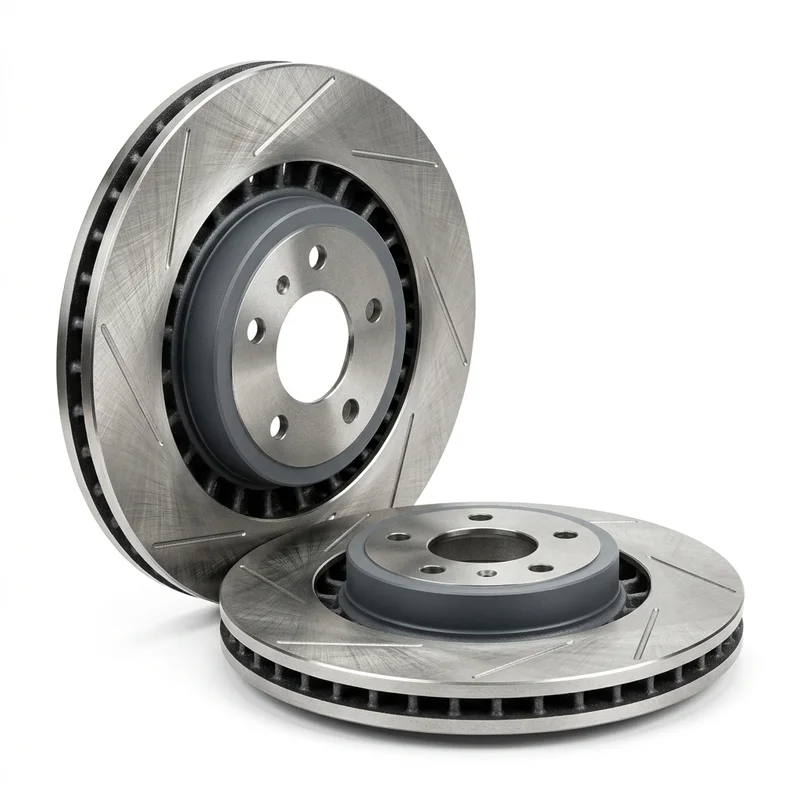 Bosch QuietCast Premium Vented Brake Disc Pair - 296mm